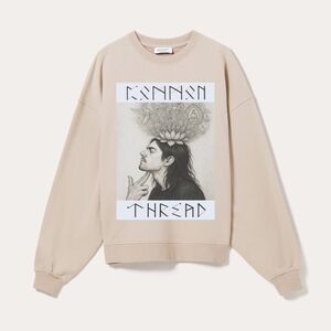 A-COLD-WALL* Beige Artistic Crew Neck Sweater